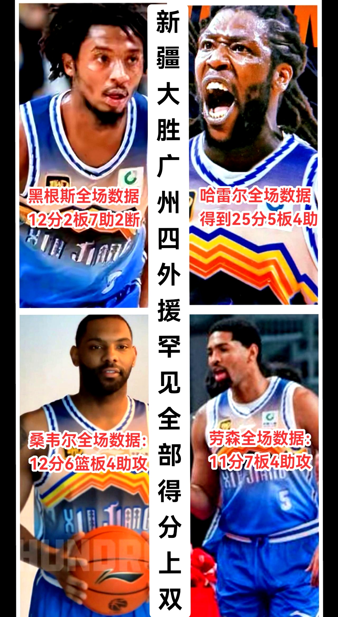 新疆男篮遭遇四场连败